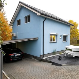 Carporteinfahrt Nord-Ost